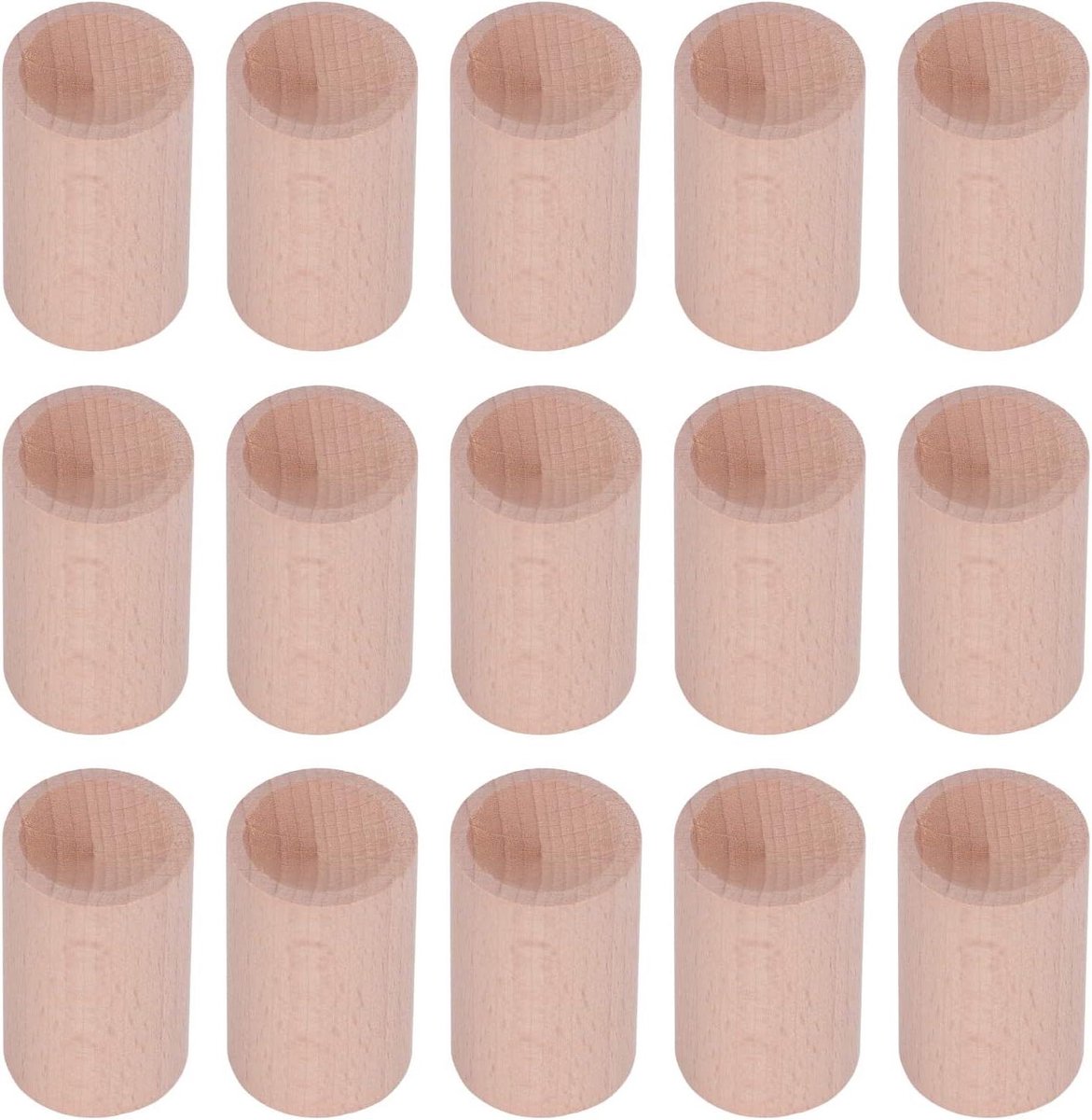 Goedkoopste Allecto Plus - Houten Diffuser voor Etherische Olie - Aromatherapie - Beukenhout - 15 Stuks - Auto Gebruik