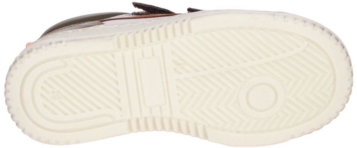 Romagnoli Velcroschoen Kaki-Bruin