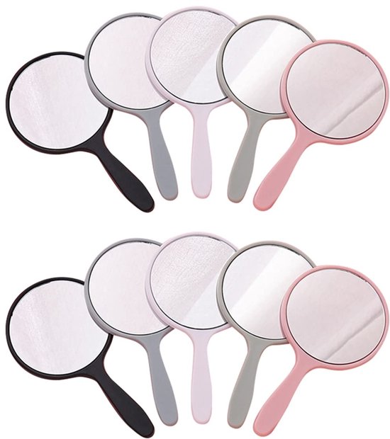 Wand Make-up Spiegel 10x Chroom