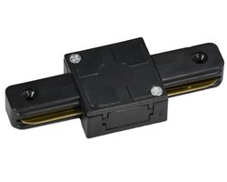LCB - 1-Fase rail connector - I-vorm - Zwart