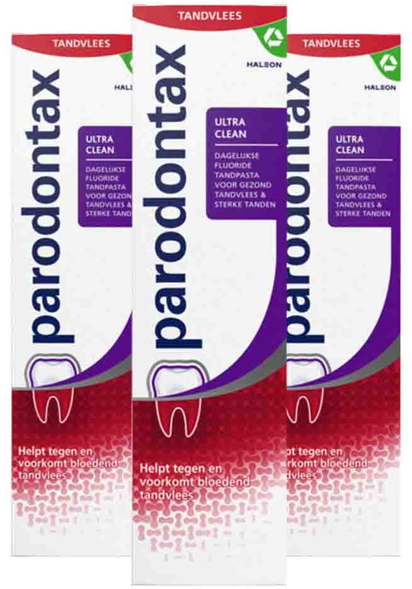 Parodontax - Tandpasta - Ultra Clean - 75ml x 3