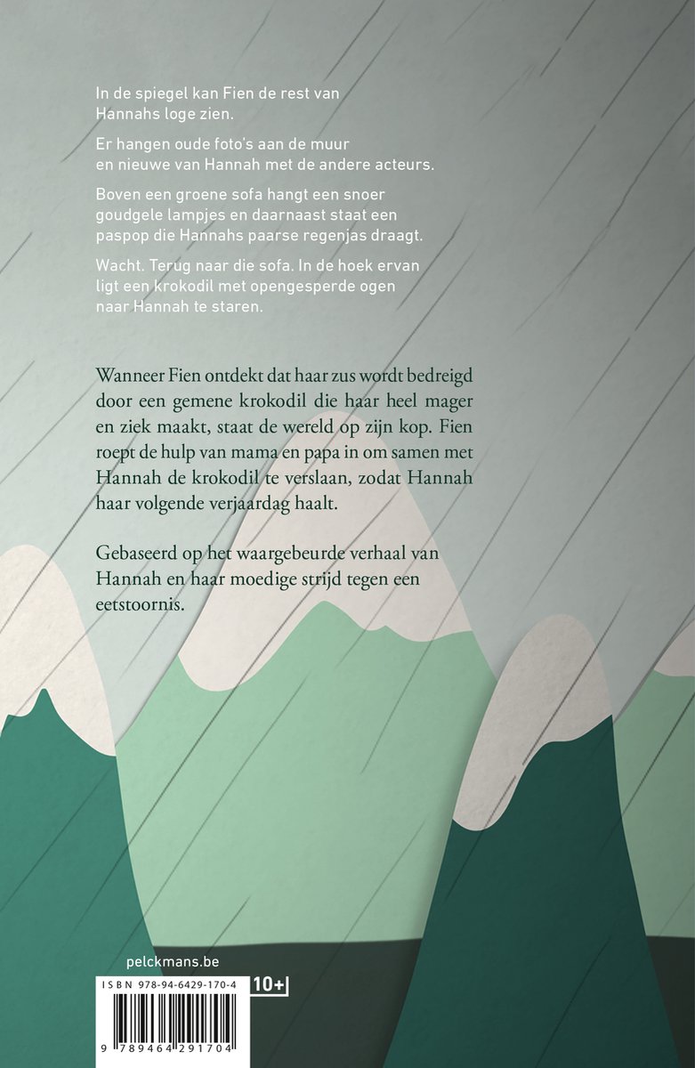 Hannah en de Krokodil - back cover