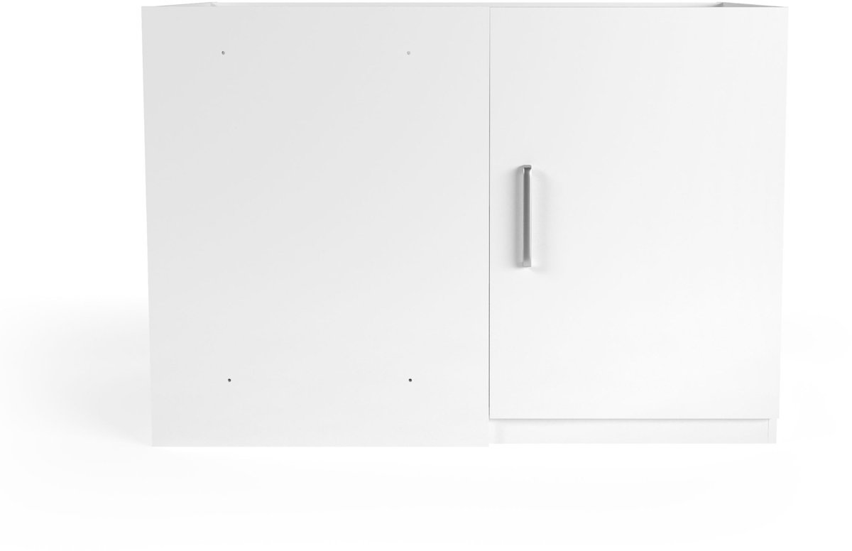 Wasophoogte Keukenkast - Onderkast keuken - Module N7 - 700(D)*1300(B)*910(H) mm - Wit