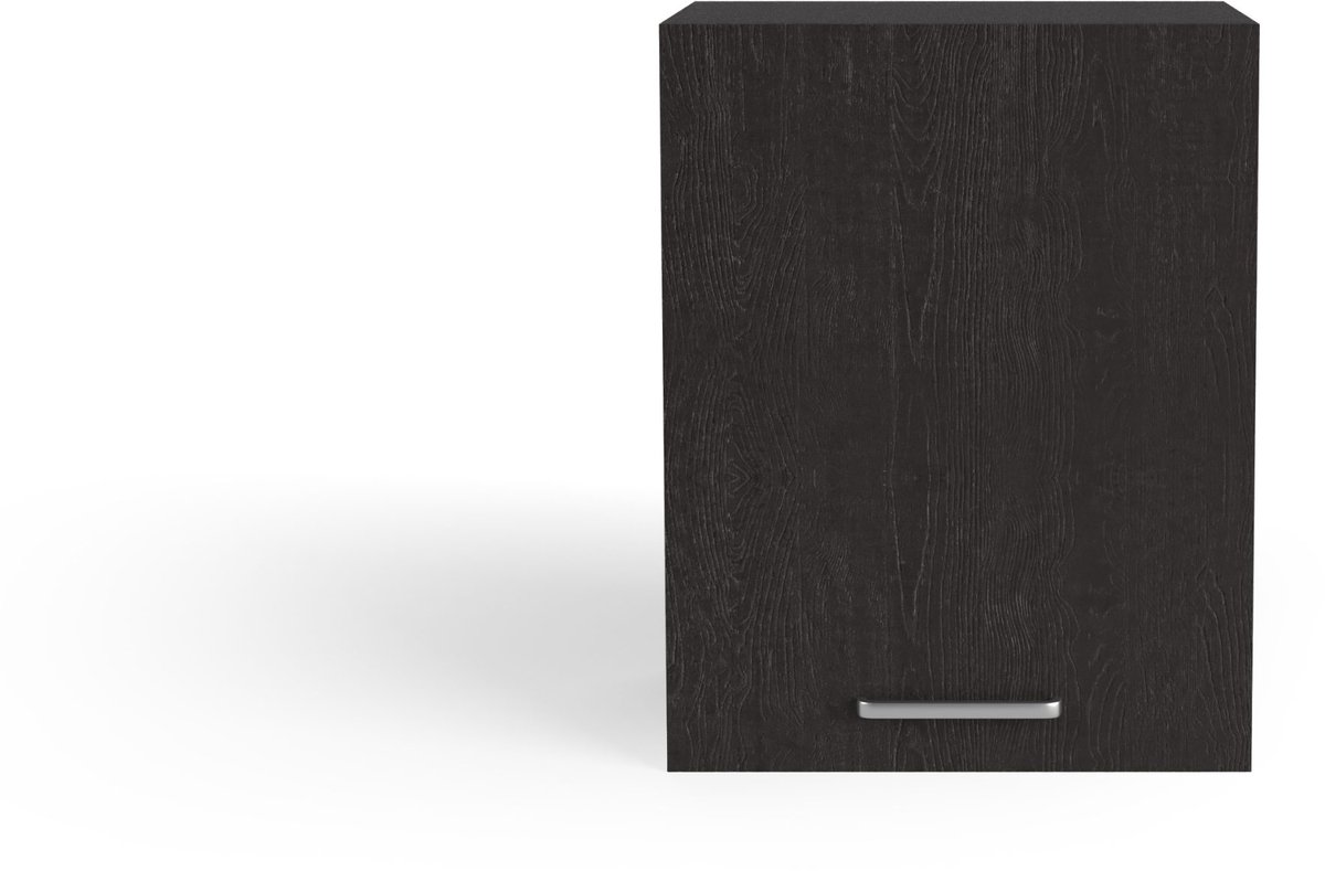 Wasophoogte Keukenkast - Bovenkast keuken - Module O4 - 360(D)*600(B)*770(H) mm - Zwart
