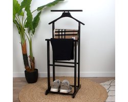 Milton & Oldbrook Dressboy Trento Zwart Grenenhout