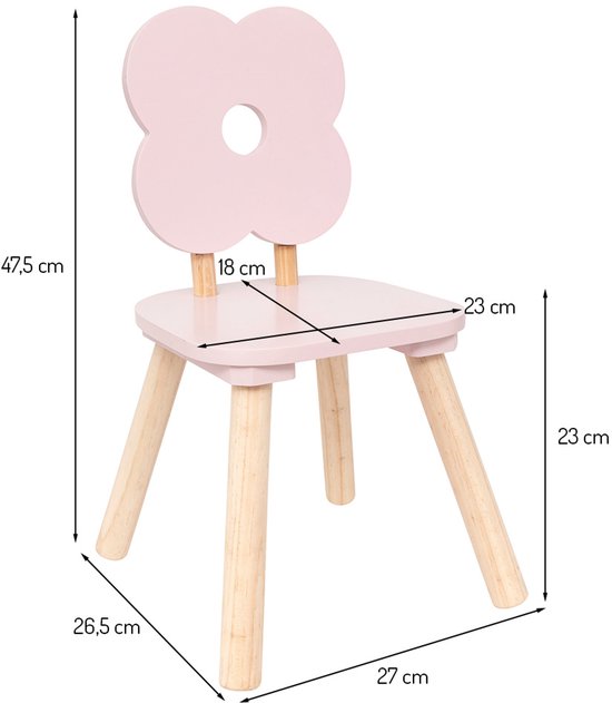 Kinderstoel Fleur — afbeelding 4