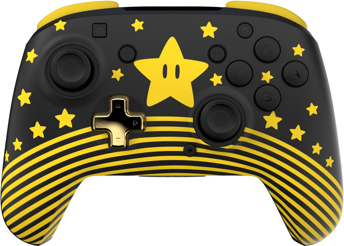 Turtle Beach Rematch Glow In The Dark - Draadloze Controller - Nintendo Switch & Nintendo Switch 2 - Super Mario Star – foto 5