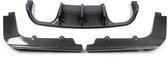 Diffuser Lipspoiler Voltrax - Achterbumper Lipspoiler Diffuser - Voor BMW E92 Coupe/E93 Cabriolet M3 (2008-2013) - Koolstofvezel - Auto accessoires