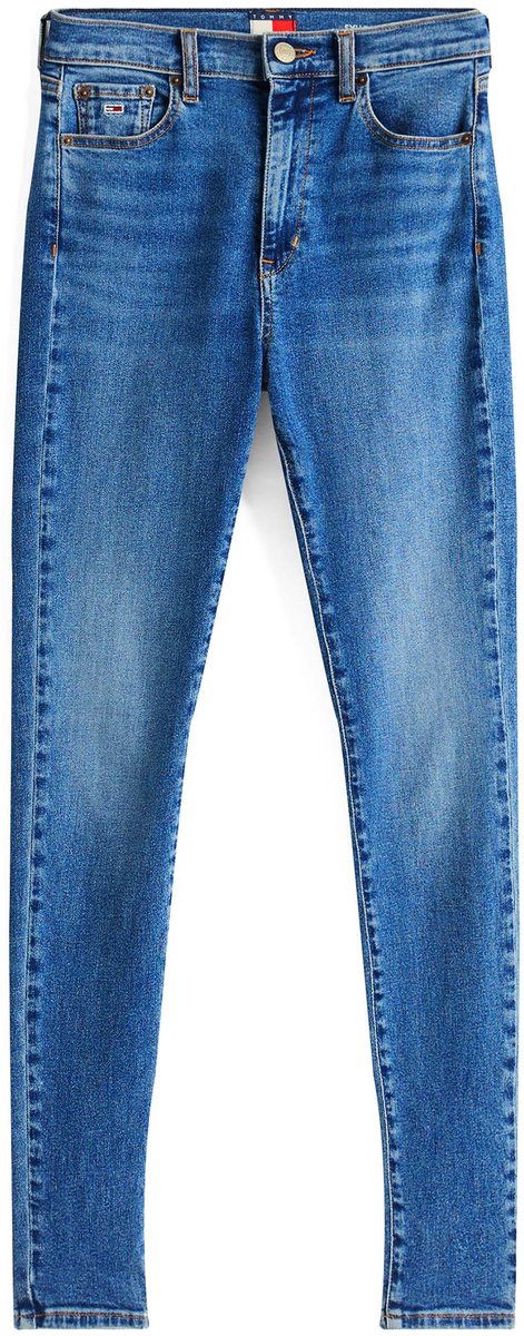 Jeans Tommy Sylvia Hgh Skn Bi023 Fashion Wear Vrouwen Blauw