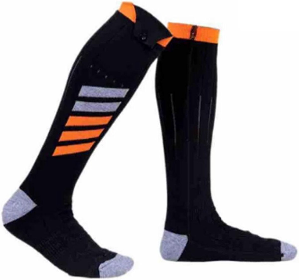 JGS Premium Verwarmde sokken met 3 warmtestanden voor winter camping en skiën Any