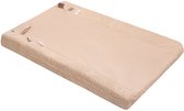 Baby Aankleedkussenhoes 45 x 60cm - Aankleedhoes 100% biologisch katoen - Desert Sand - Beige - Snoozebaby