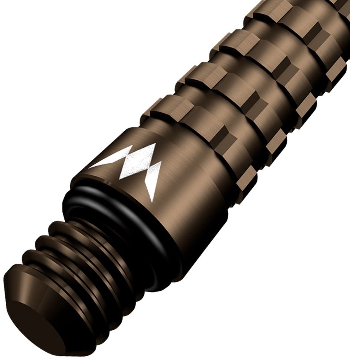 Mission Atom13 Anodised Metal Gripped Bronze - Dart Shafts Short