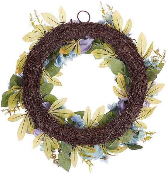 Beliani GALDAR - Couronne - Blauw - Polyester