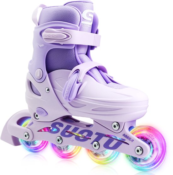 Suotu Inline Skates - lichtgevende wielen - Skates Verstelbaar