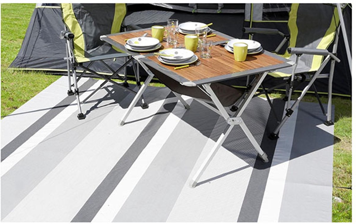 Brunner Kinetic 500 - tenttapijt 250 x 500cm grijs