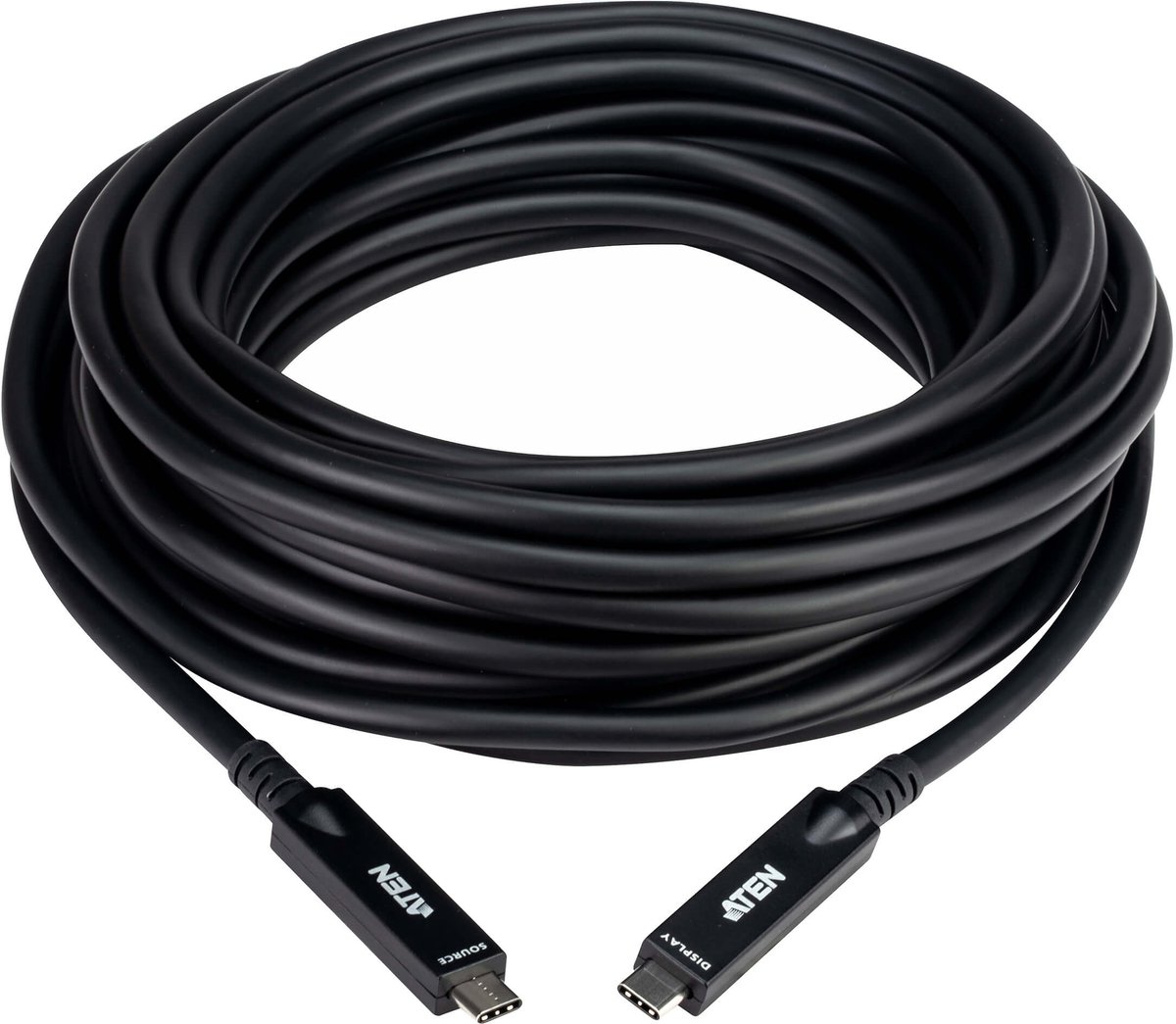 Image of ATEN UE3410F USB-kabel 10 m USB C 10 Gbit/s 60 W Zwart