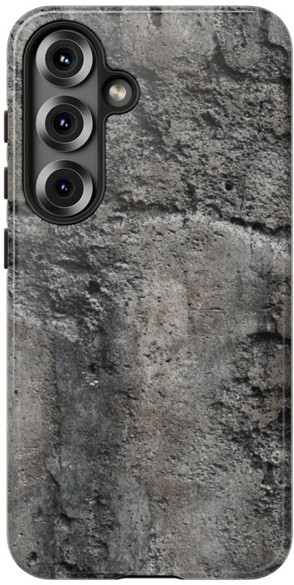 Dystopische Betonstructuur – Telefoonhoesje Geschikt voor Samsung Galaxy S25