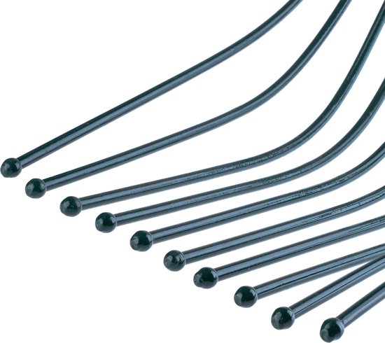 KADAX Aardappelvork, vork, hooivork, spatvork, grafvork, mestvork van staal, vork voor aardappelen, tuin, draadvork met 10 tanden, houten steel, tuinvork (T-greep) van Merkloos	 — afbeelding 2