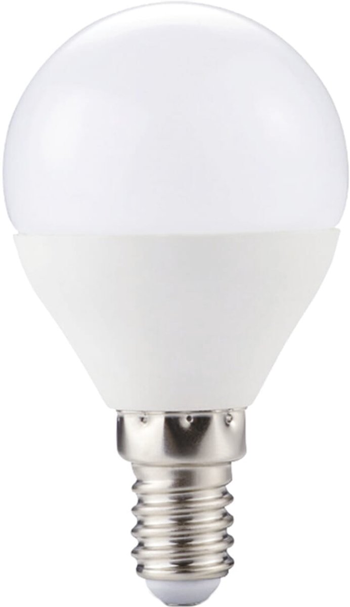 Kobi LED Lamp Mini Bolvorm E14 4.5W - 420lm - 3000K - 230V - Voor Bedlamp, Kroonluchter of Nachtkastje