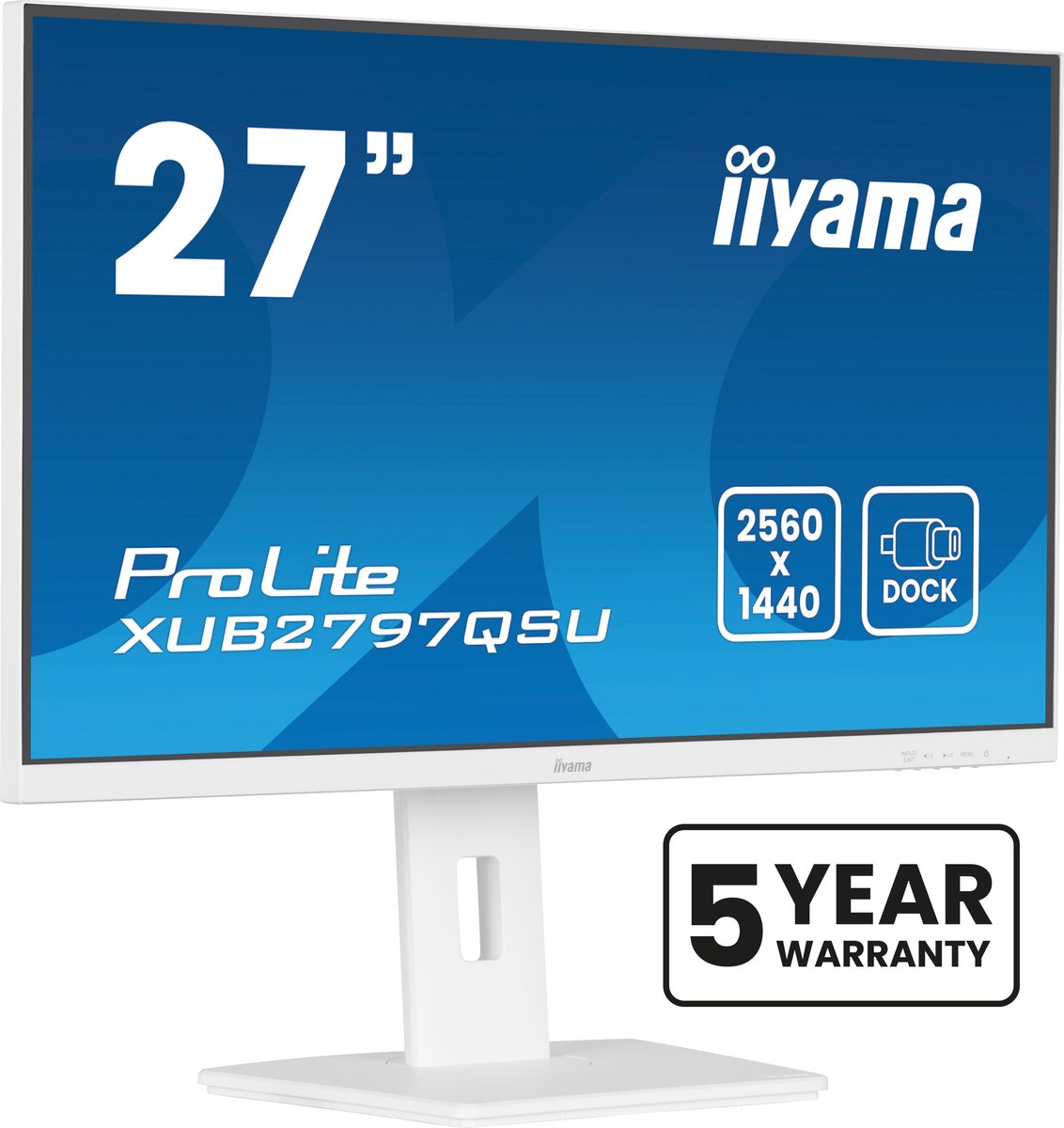 Gaming-Monitor Iiyama XUB2797QSU-W2 27" Quad HD