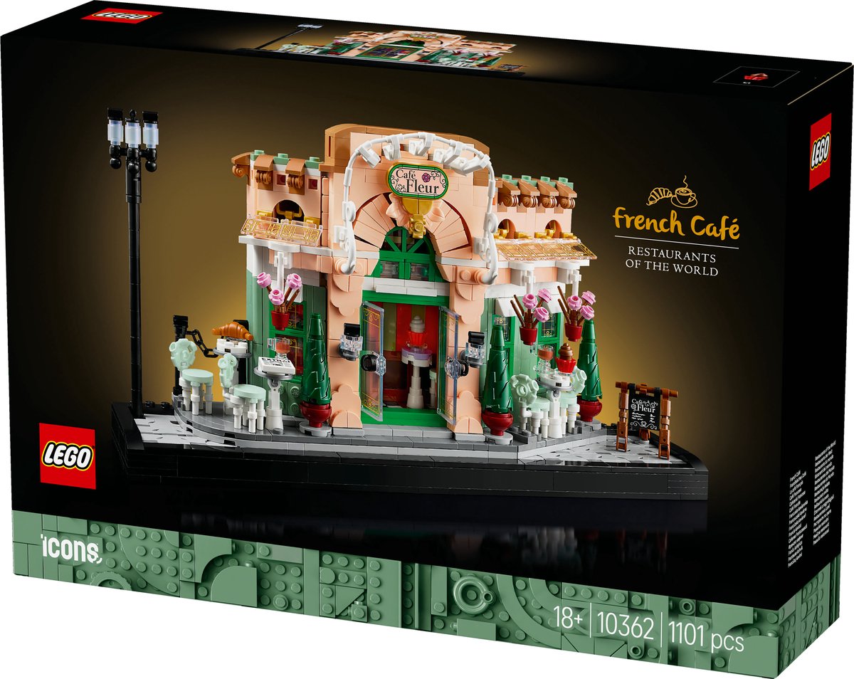 LEGO® Icons Frans café - Parijse decoratie - 10362 — afbeelding 15
