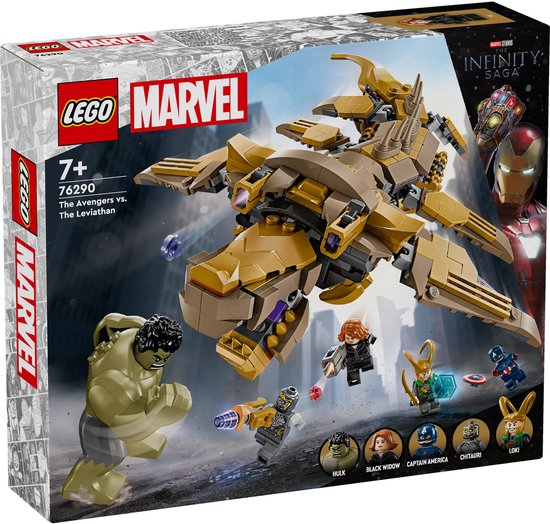 Foto: Lego marvel de avengers vs de leviathan 76290