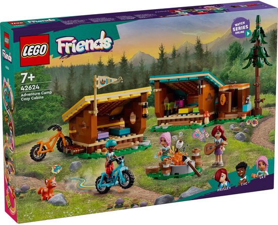 LEGO Friends Avonturenkamp knusse boshutten 42624