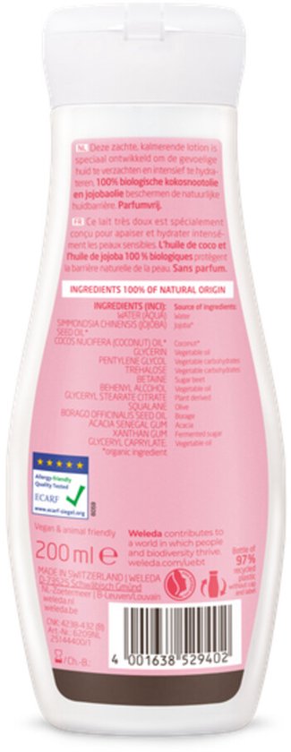 WELEDA Verzachtende Body Lotion - Parfumvrij - 200ml