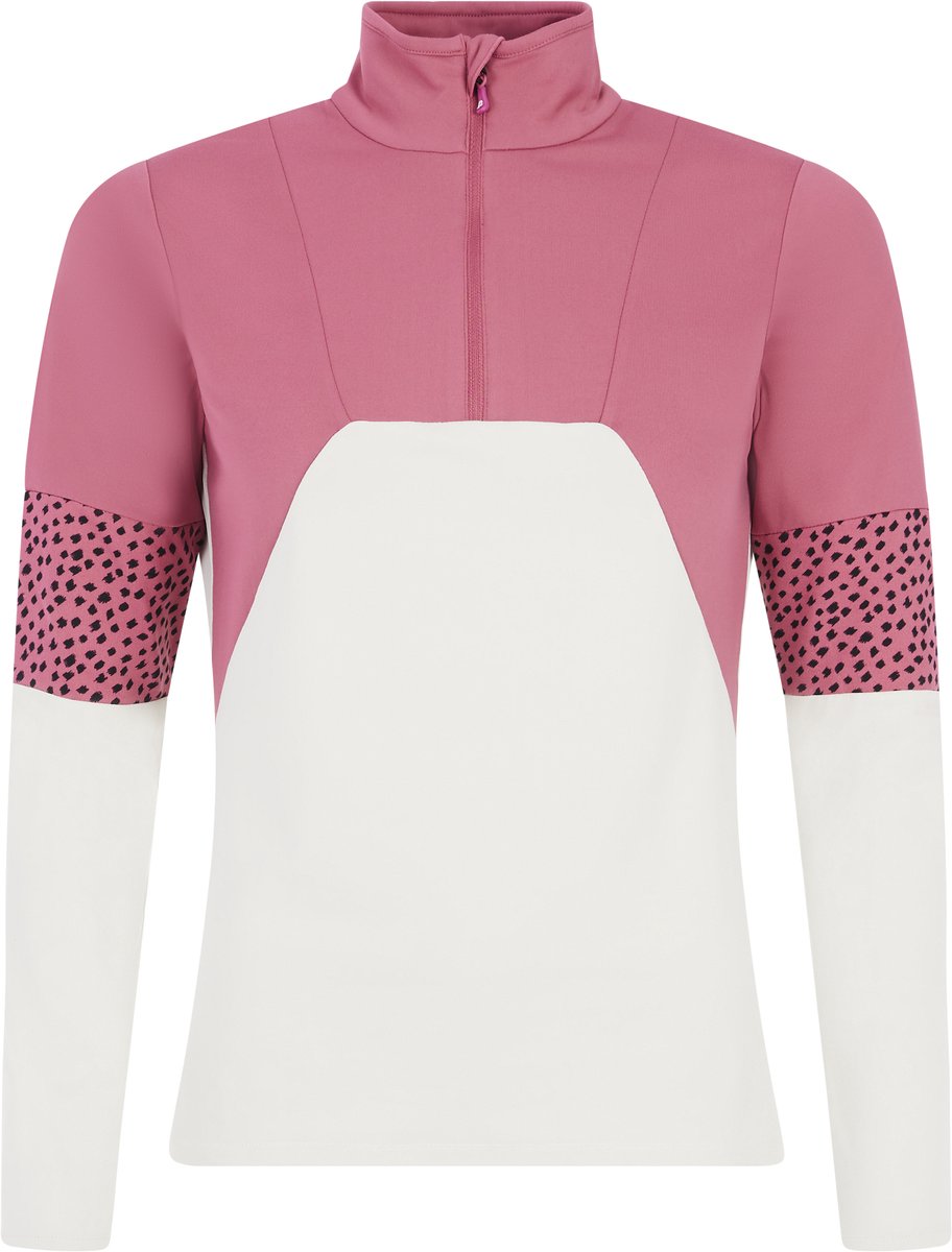Protest Prtmorph – Skipully Dames – Lange mouwen – 1/4 rits Rose Dust