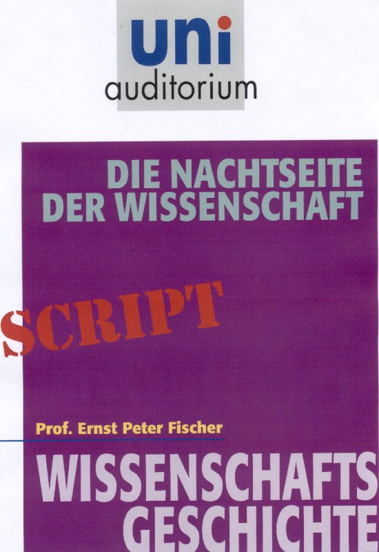 Die Nachtseite der Wissenschaft - cover