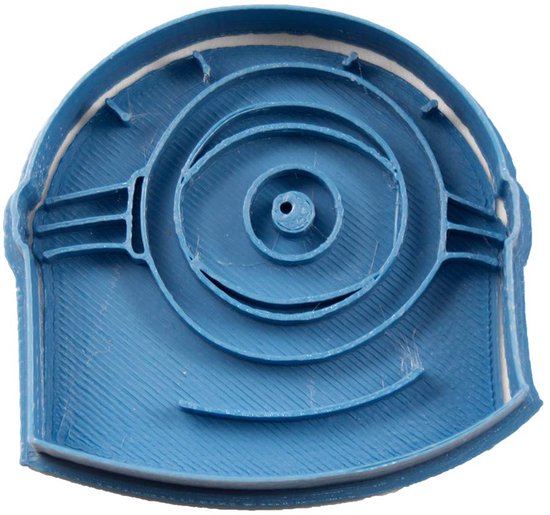 Cuticuter Bros di Biscotti, Motivo Mario, Blu, 8 x 7 x 1.5 cm