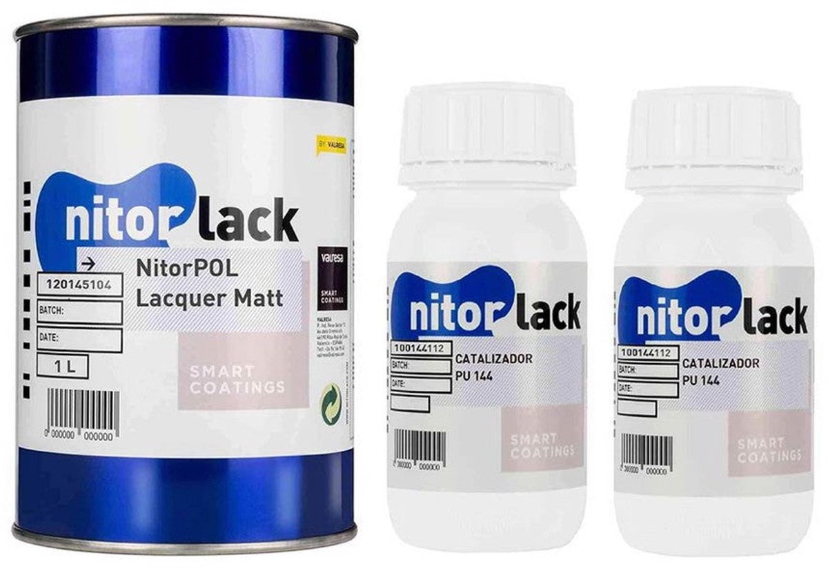 NitorLACK NitorPOL Polyurethaan Lak Mat Transparant