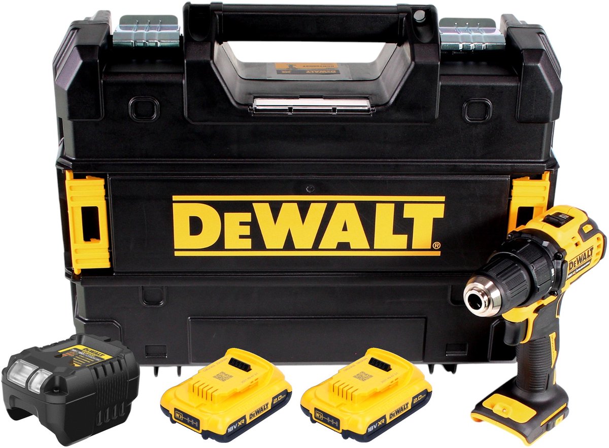 DeWalt DCD708D2T 18V met 65 Nm en 2 accu's thumbnail 2