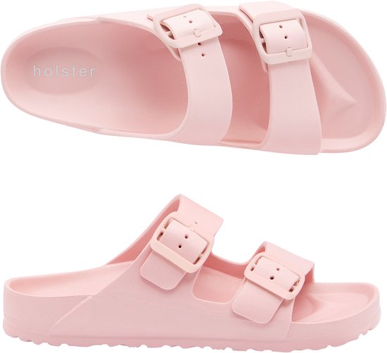 Holster Holster Sundreamer - Vegan Slides - Podologisch Goedgekeurd Slipper ROZE - Maat 41