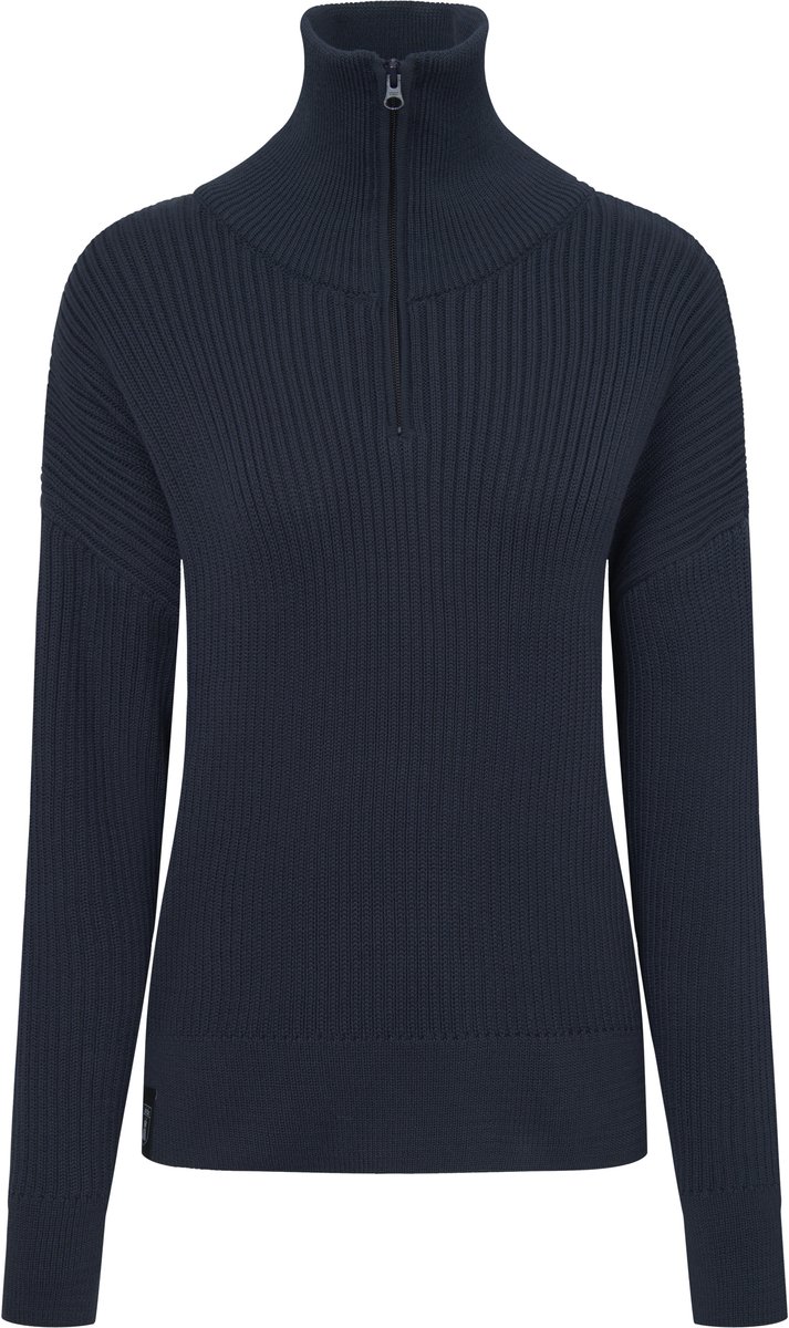 Derbe Langarm-Strickpullover Matrosenplünn