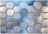WALLARENA - Fotobehang - 150x105 cm - Hexagonen 3D voor de kinderkamer