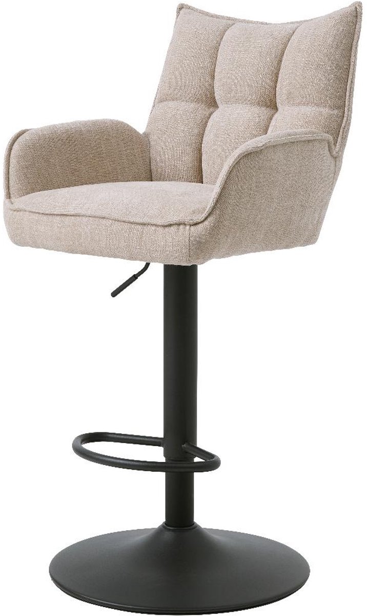 Nordic Home - Janna verstelbare barstoel - beige