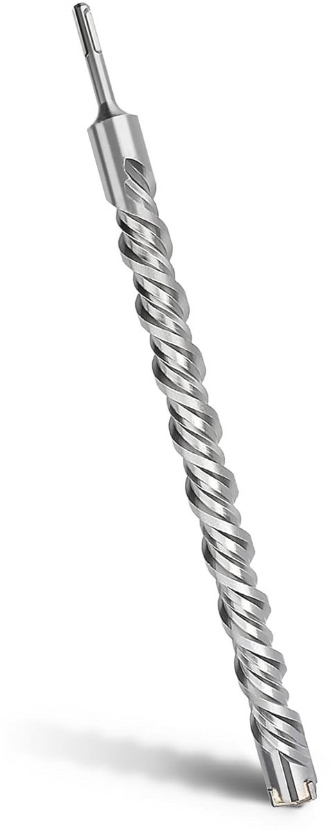 SDS Plus boor 35 x 460 mm, hamerboor met 4 hardmetalen snijden, betonboor, ideaal voor boren in steen, beton, natuursteen, baksteenmuur
