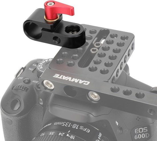 Pince Métal Avec Rotule 360° - Support Fixation Rapide Pour Flash, Micro Et Moniteur Photo