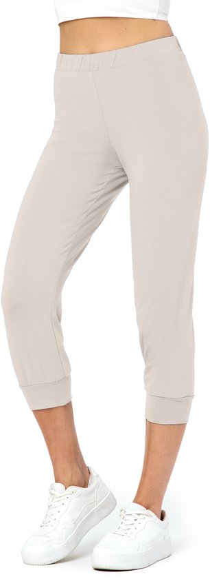 Merry Style – Femme – Pantalon de sport – Coton – Pantalon de jogging – Longueur 3/4 – Zwart – M - MS-MS10-261- SW