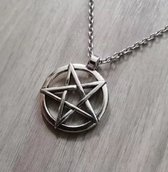 Gothic sieraden Steampunk sieraden - Gothic Ketting met Pentagram | Boutique - Boutique