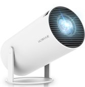 HoriVue Mini Beamer Projector – Home Cinema Draadloos – 260 ANSI Lumen - WiFi & Bluetooth – Draagbaar – HDMI – 1280x720P – Android 12