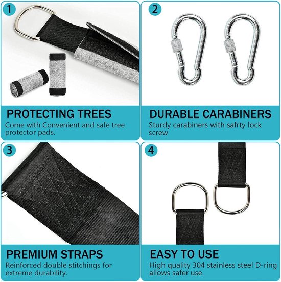 Moschettone A Clip, Confezione Da 4, 855 Libbre, 3"""" In Ferro, Per - Foto 10