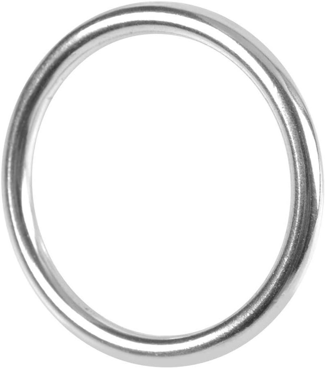 Allecto Plus - O-ring van roestvrij staal voor boot marine - 6 x 35mm - Waterdicht en duurzaam