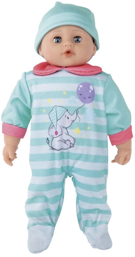 Tachan - babypop 40 cm, met roze ruchellaag, realistische fysica, beweegbare ledematen (CPA Toy Group Trading S.L. 788T00627