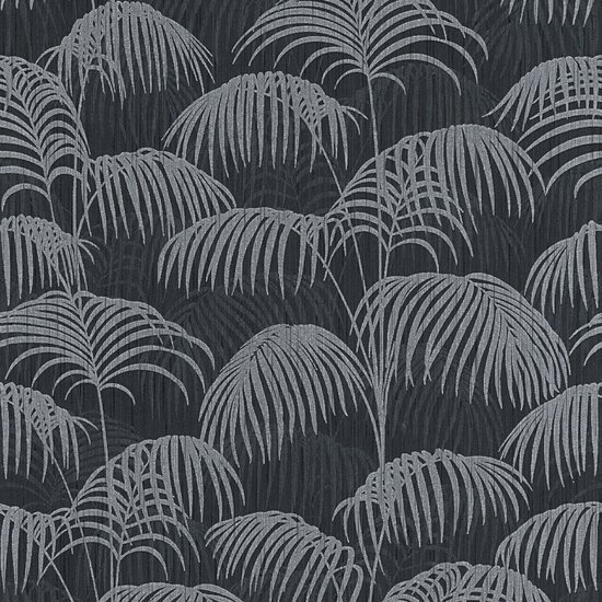 Papier peint Jungle Papier peint jungle Papier peint non tissé Grijs Zwart / Anthracite 961984 | Achetez du papier peint abordable maintenant