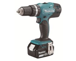 Makita Gereedschap - 18 V Accu-klopboor-/schroefmachine, 1x Li-ion LXT 3,0 Ah, lader DHP453RFX8