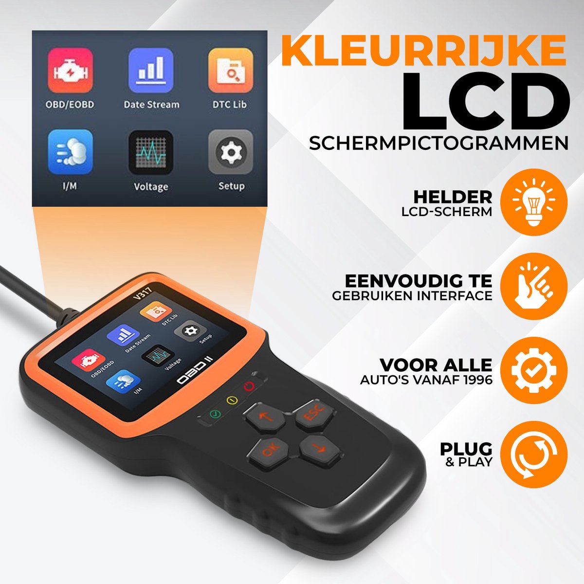 Livewell OBD2 Scanner - Auto uitlezen thumbnail 4