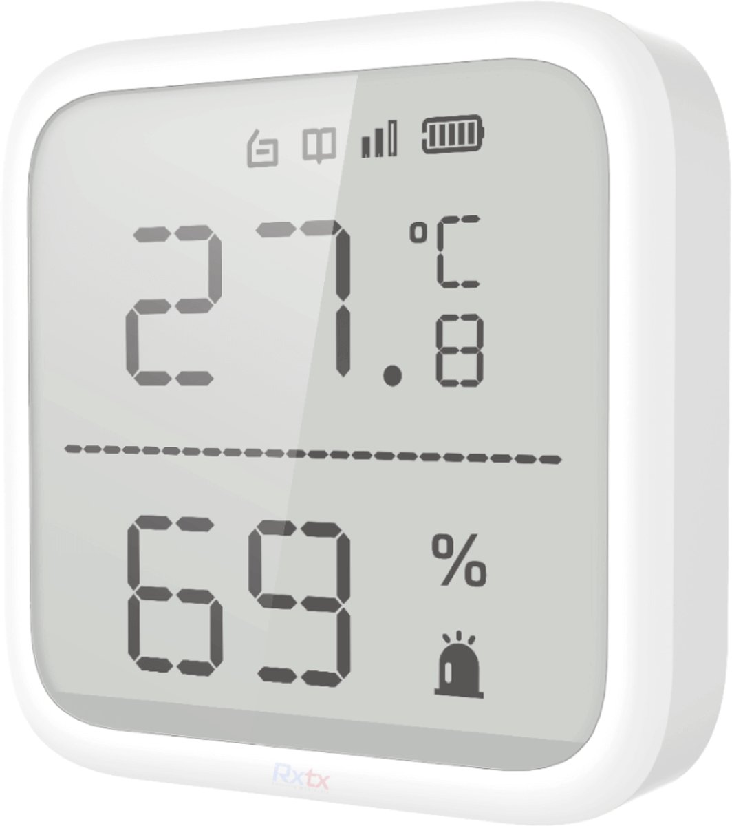 Hikvision DS-PDTPH-E-WE draadloze temperatuurdetector