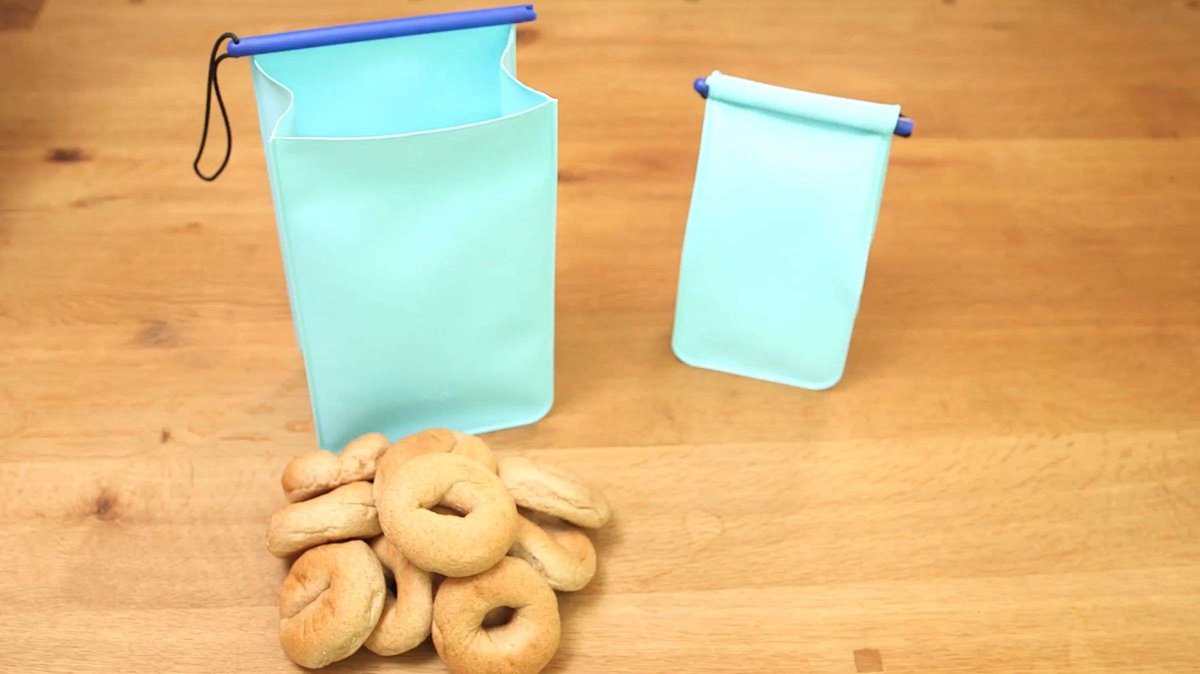 HIP Pack Medium - Herbruikbare Lunchzak - Siliconen/Polypropyleen - Blauw — cadeau in Kookcadeaus - foto 4